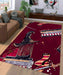 gryffindo pattern Living room carpet rugs