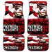 PATRICK MAHOMES KANSAS CITY CHIEFS 3 Car floor mats Universal fit