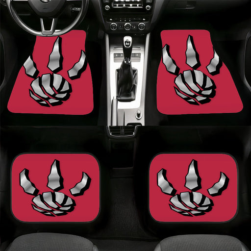 gradient claw toronto raptors Car floor mats Universal fit