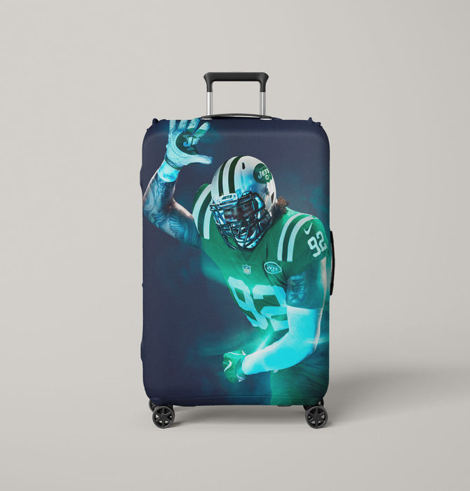 green light football nhl Luggage Covers | Suitcase