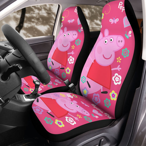 Peppa Pig Pink Car Seat Covers