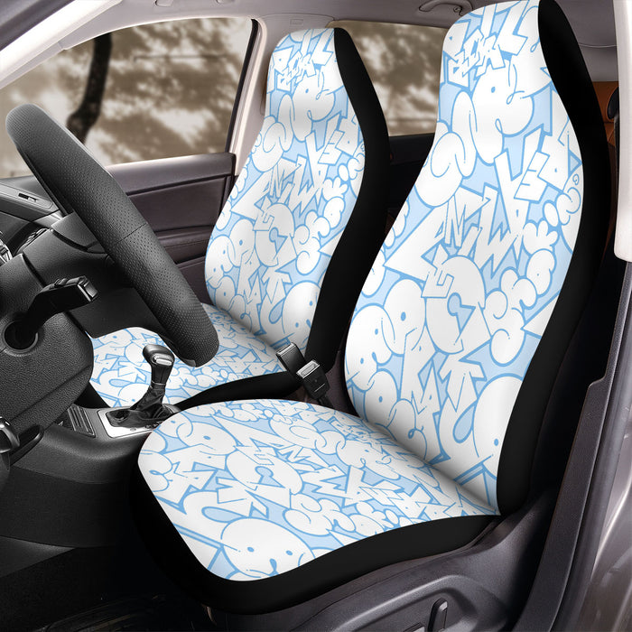 graifity 90s art pattern Car Seat Covers