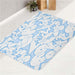 graifity 90s art pattern bath rugs