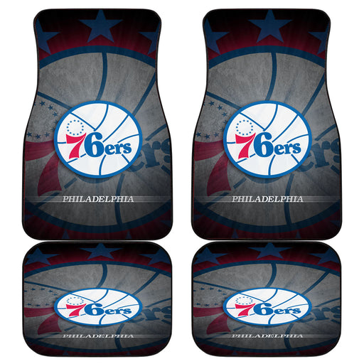 Philadelphia 76ers 1 Car floor mats Universal fit