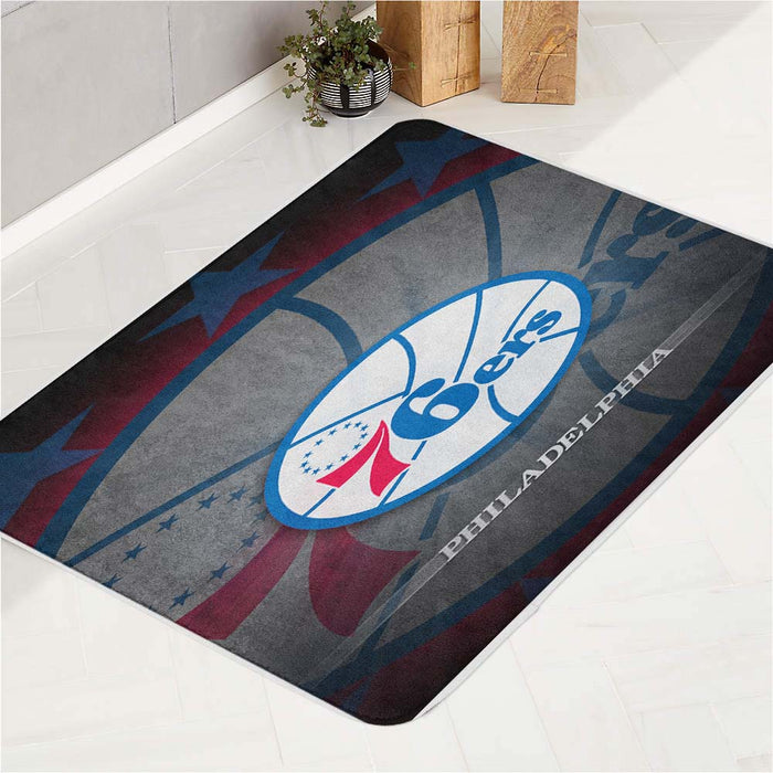 Philadelphia 76ers 1 bath rugs