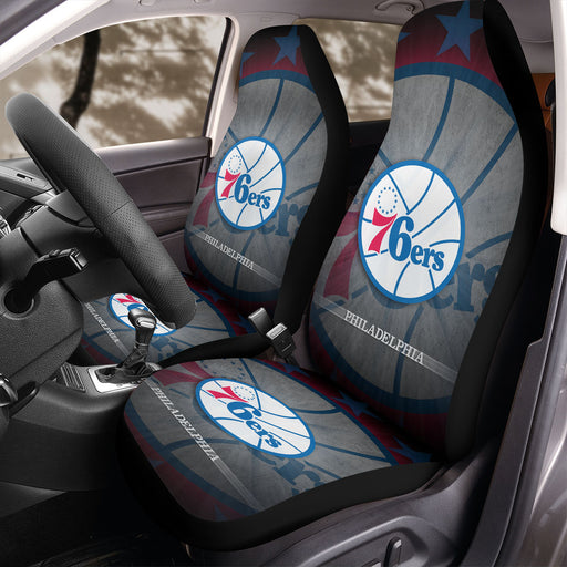 Philadelphia 76ers 1 Car Seat Covers