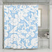 graifity 90s art pattern shower curtains