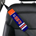 gretzky reebok blue orange Car seat belt cover - Grovycase