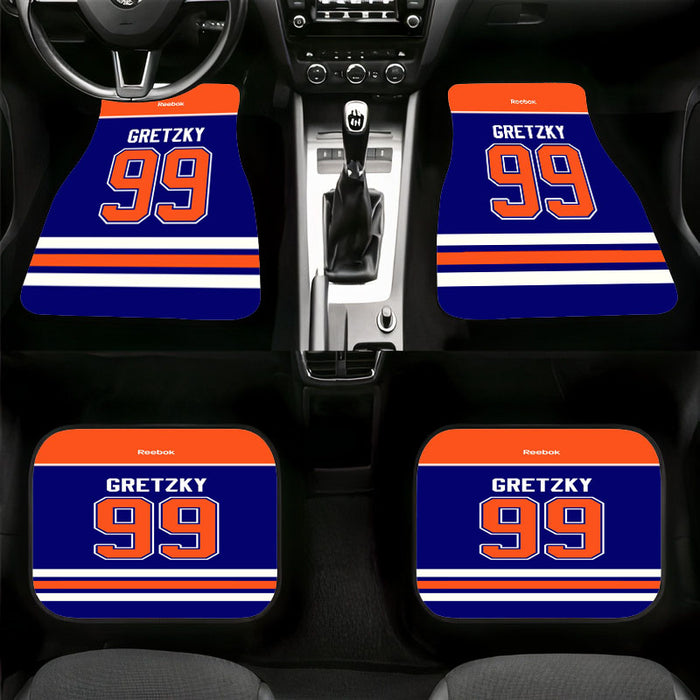 gretzky reebok blue orange Car floor mats Universal fit