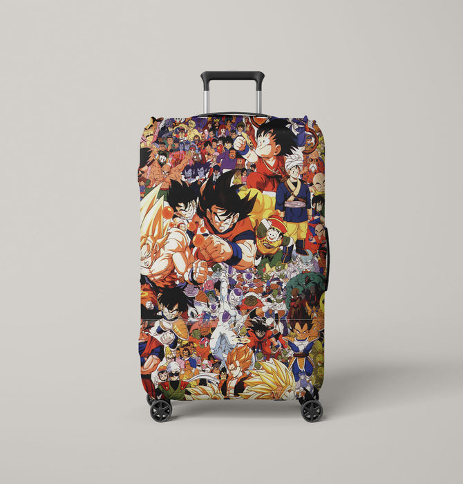 grain dragon ball character Luggage Cover | suitcase