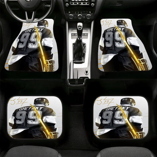 gretzky the thunder player nhl Car floor mats Universal fit