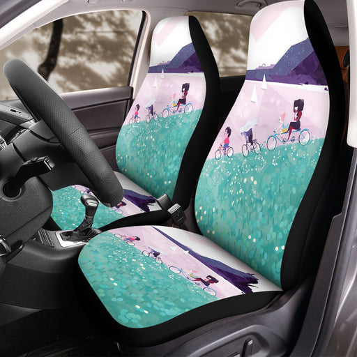 grain painting riding steven universe Car Seat Covers