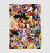 grain dragon ball character Ultra soft fleece blanket