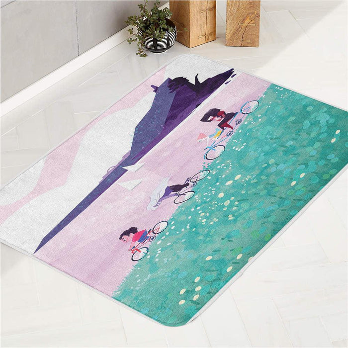 grain painting riding steven universe bath rugs