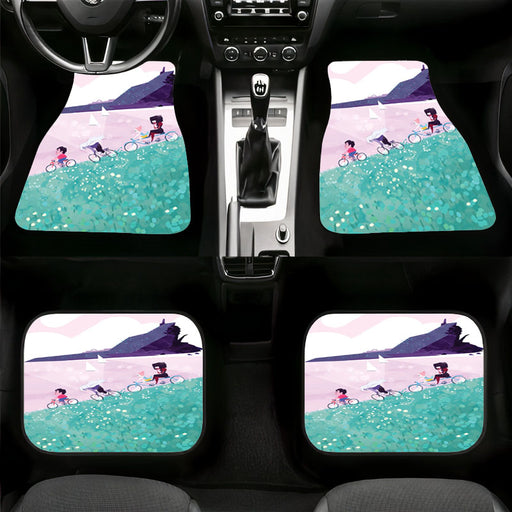 grain painting riding steven universe Car floor mats Universal fit