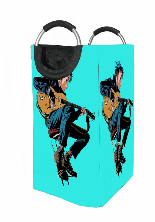 guitarist gorillaz Laundry Hamper | Laundry Basket