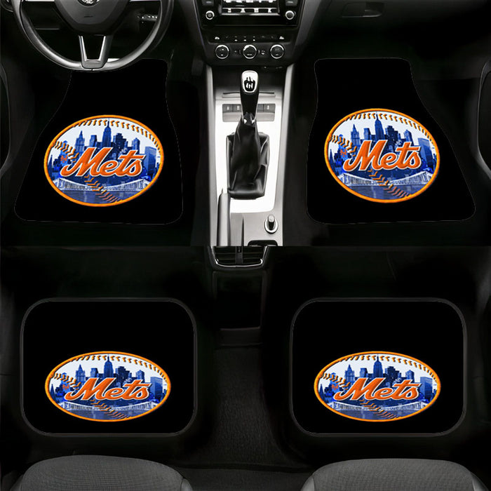 grain vhs new york mets logo Car floor mats Universal fit