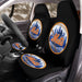 grain vhs new york mets logo Car Seat Covers