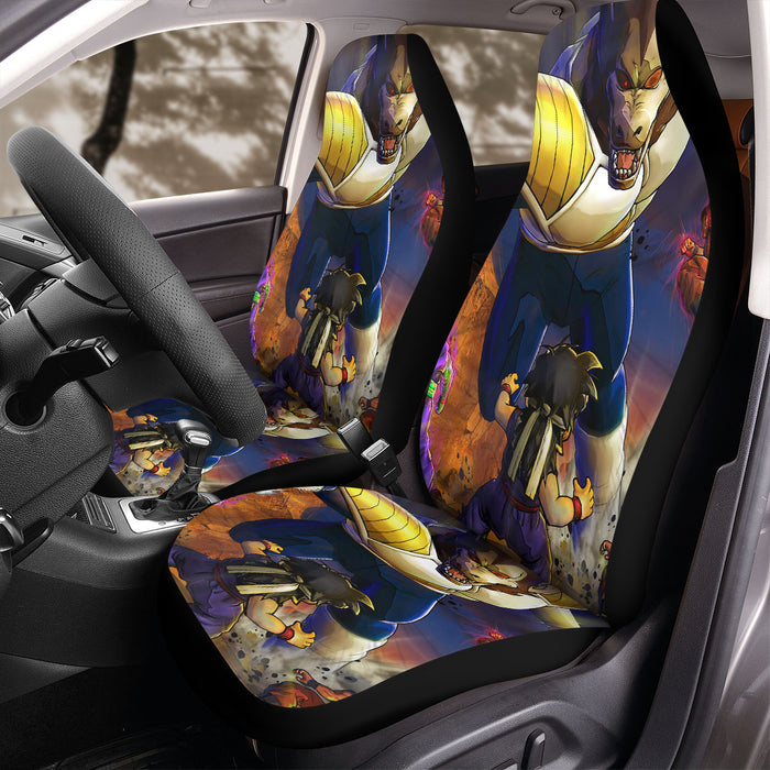 graphic game dragon ball Car Seat Covers