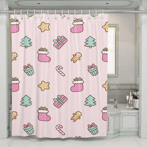 grandmother gift christmas shower curtains