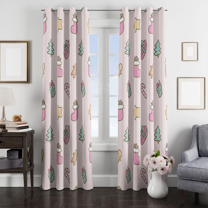 grandmother gift christmas window Curtain