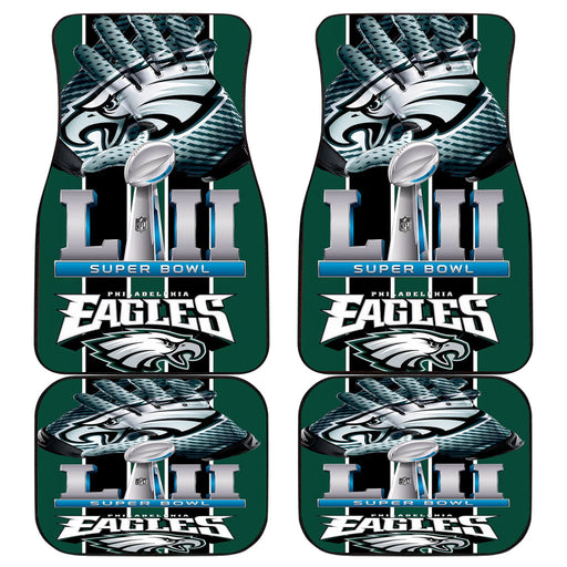 PHILADELPHIA EAGLES SUPER BOWL 1 Car floor mats Universal fit