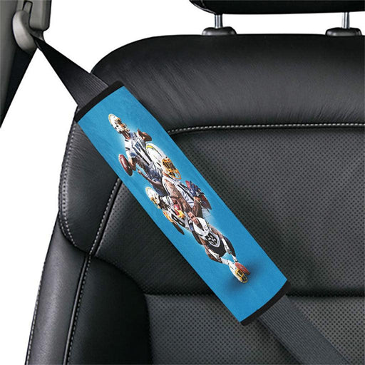 grind now shine later los angeles chargers Car seat belt cover - Grovycase