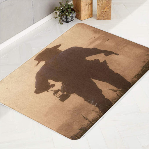 graphic of red dead redemption bath rugs