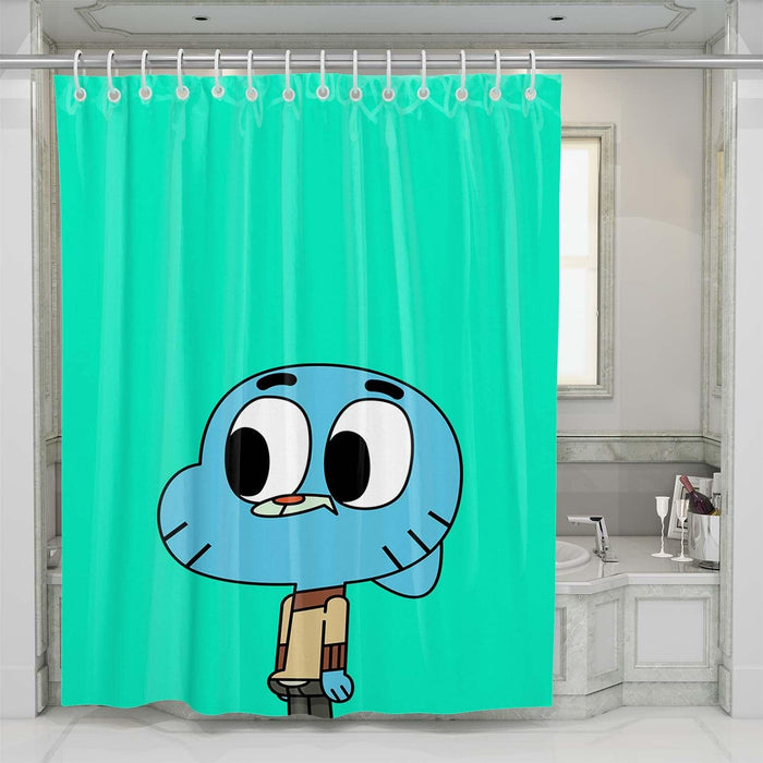 gumbal watterson shower curtains