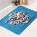 grind now shine later los angeles chargers bath rugs