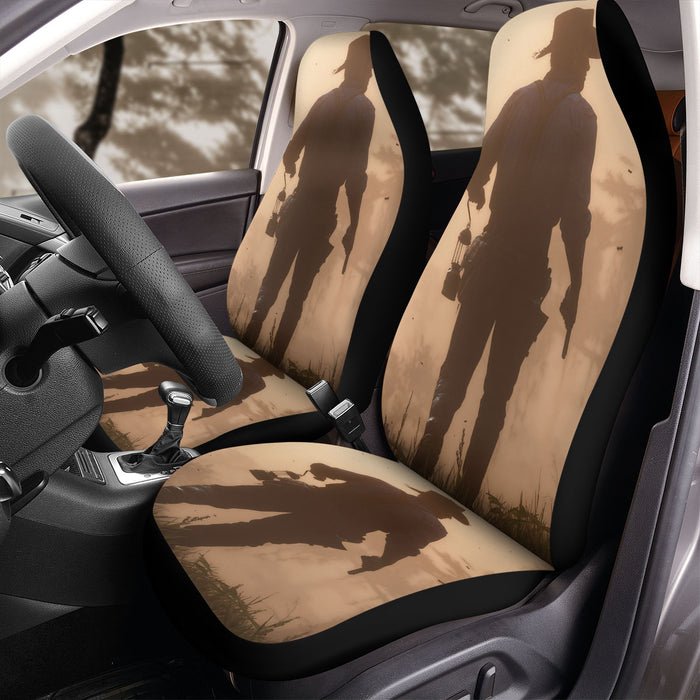 graphic of red dead redemption Car Seat Covers