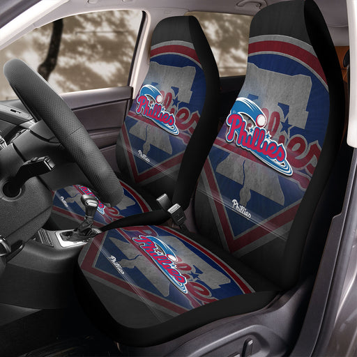 philadelphia phillies mlb logo 1 Car Seat Covers