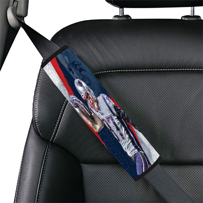 gronkowski best player from patriots Car seat belt cover - Grovycase