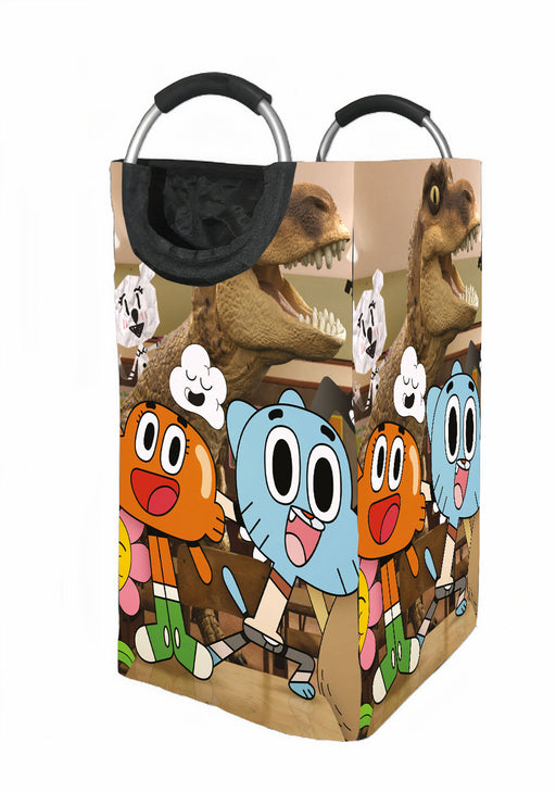 gumball and darwin Laundry Hamper | Laundry Basket