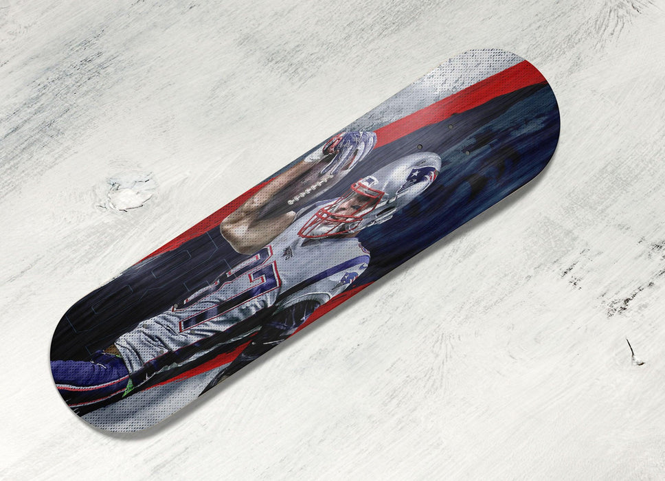 gronkowski best player from patriots Skateboard decks