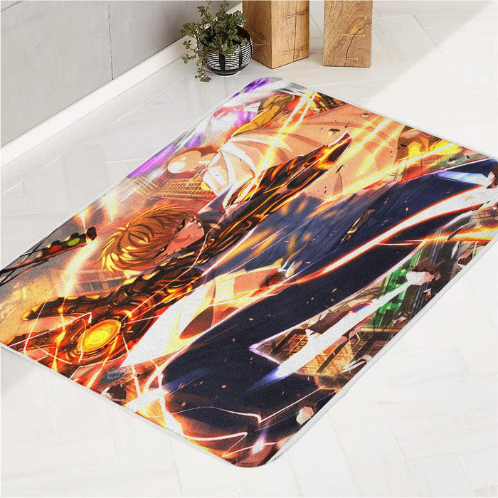 great genos one punch man bath rugs