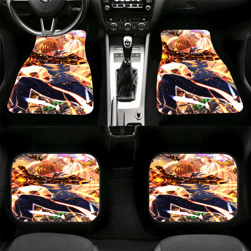 great genos one punch man Car floor mats Universal fit