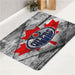 grunge edmonton oilers bath rugs