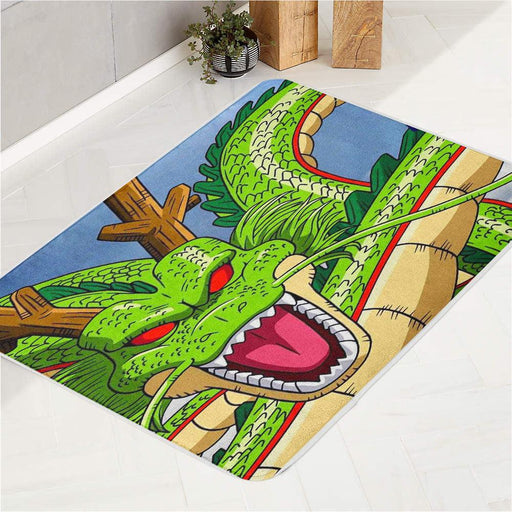 green dragon ball iconic bath rugs