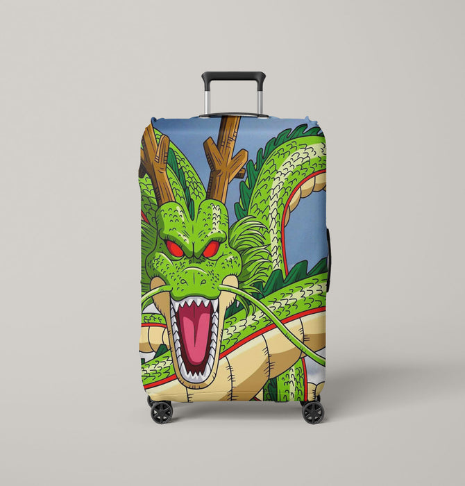 green dragon ball iconic Luggage Covers | Suitcase