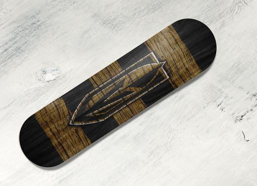 grunge wood vegas golden knights Skateboard decks