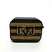 grunge wood vegas golden knights airpod case