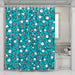 gumball pattern shower curtains