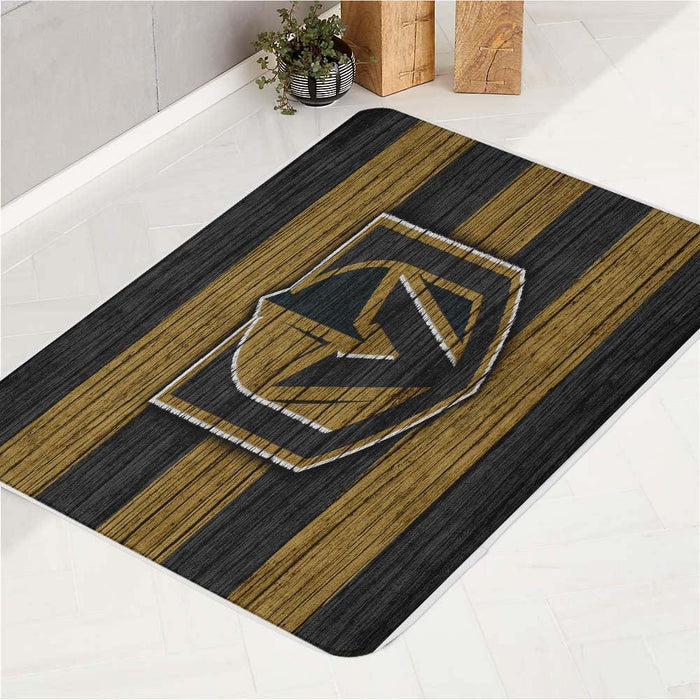 grunge wood vegas golden knights bath rugs