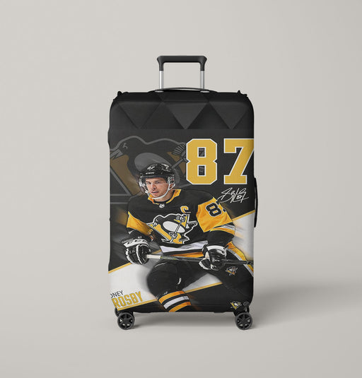 pittsburgh penguins sidney crosby 87 Luggage Cover | suitcase