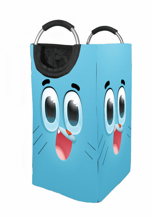 gumball watterson blue Laundry Hamper | Laundry Basket