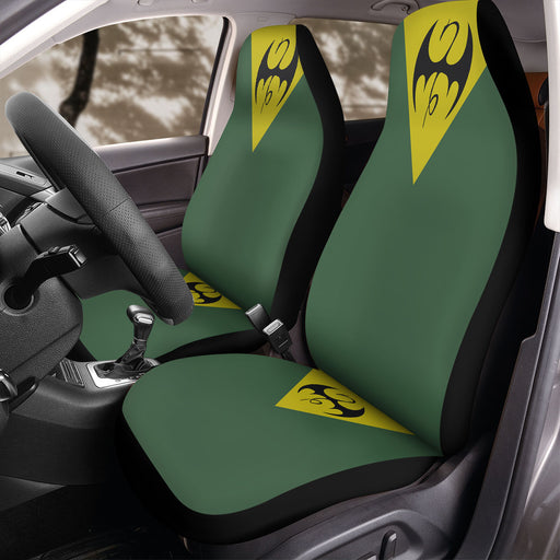 green logo iron fist marvel Car Seat Covers