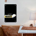 guide line of pittsburgh steelers Poster Metal print wall art