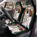 green stone kyrie irving nba Car Seat Covers