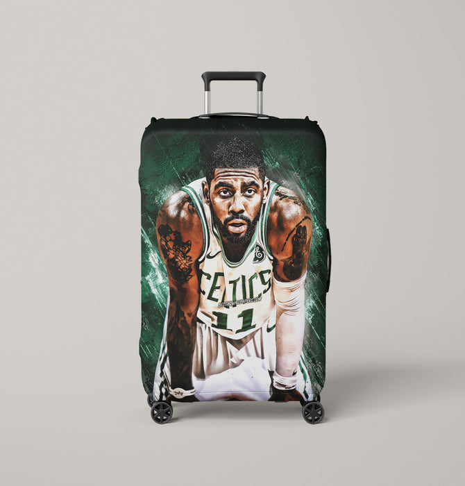 green stone kyrie irving nba Luggage Covers | Suitcase